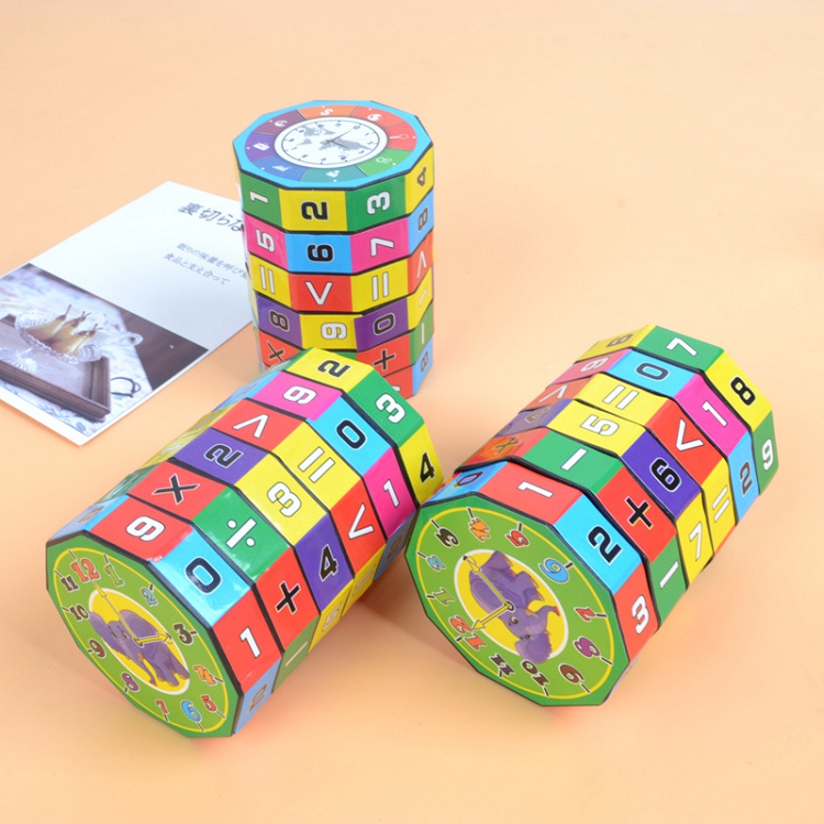 Souptoys Children number Cube Mathematics Toys